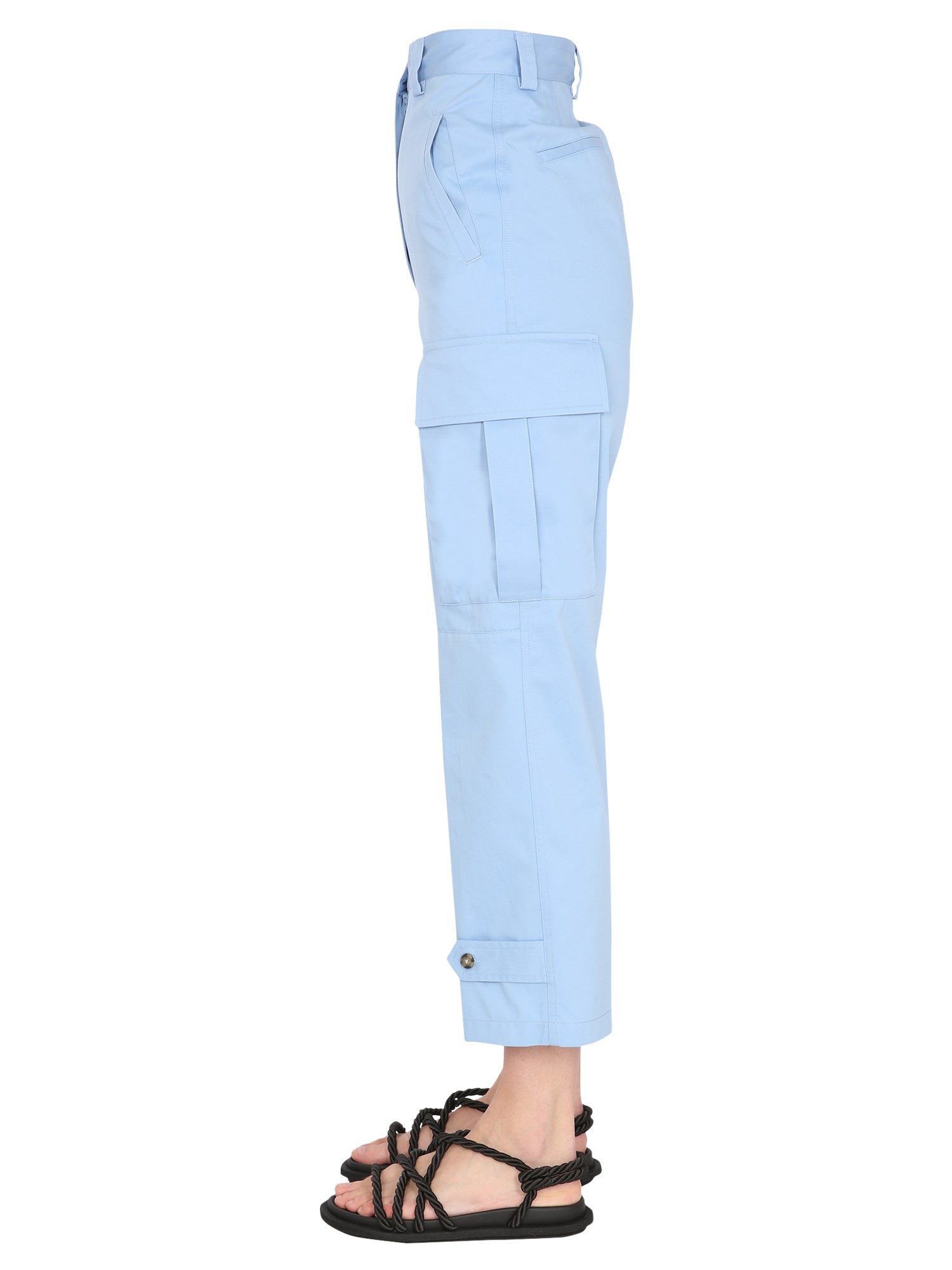 MSGM    COTTON CARGO PANTS