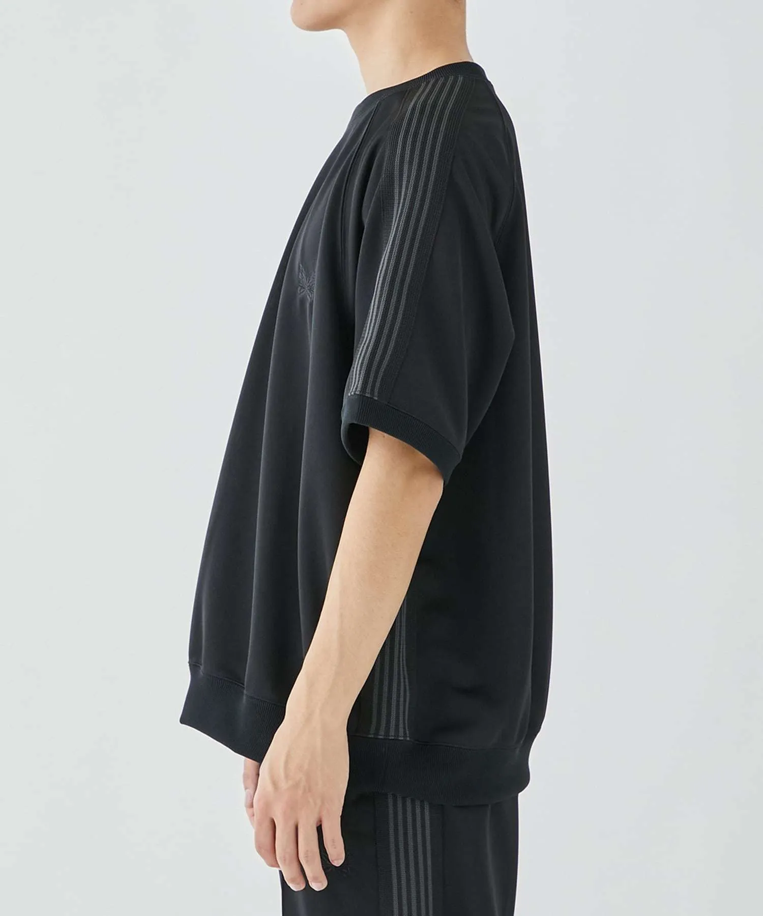 Needles  |Crew Neck Pullovers Unisex Street Style Plain Short Sleeves