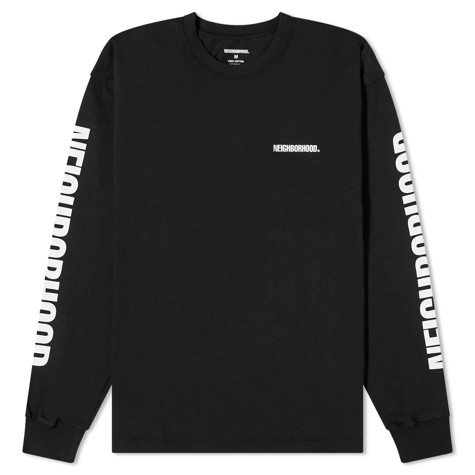 NEIGHBORHOOD  |Crew Neck Pullovers Unisex Long Sleeves Plain Cotton