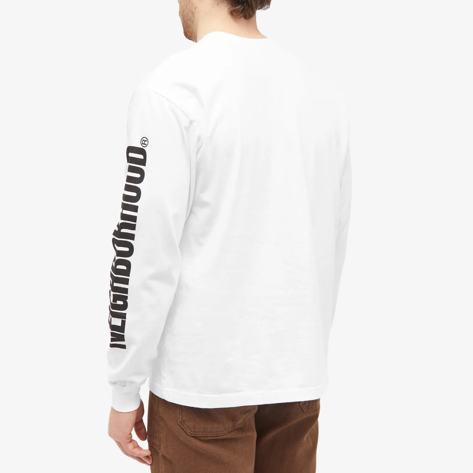 NEIGHBORHOOD  |Crew Neck Pullovers Unisex Long Sleeves Plain Cotton