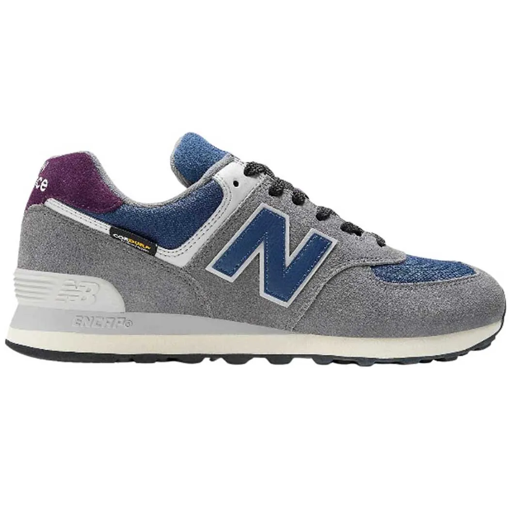 New Balance 574 Retro Sneaker Grey/ Navy (Men's)