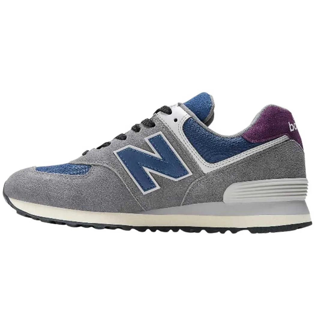 New Balance 574 Retro Sneaker Grey/ Navy (Men's)