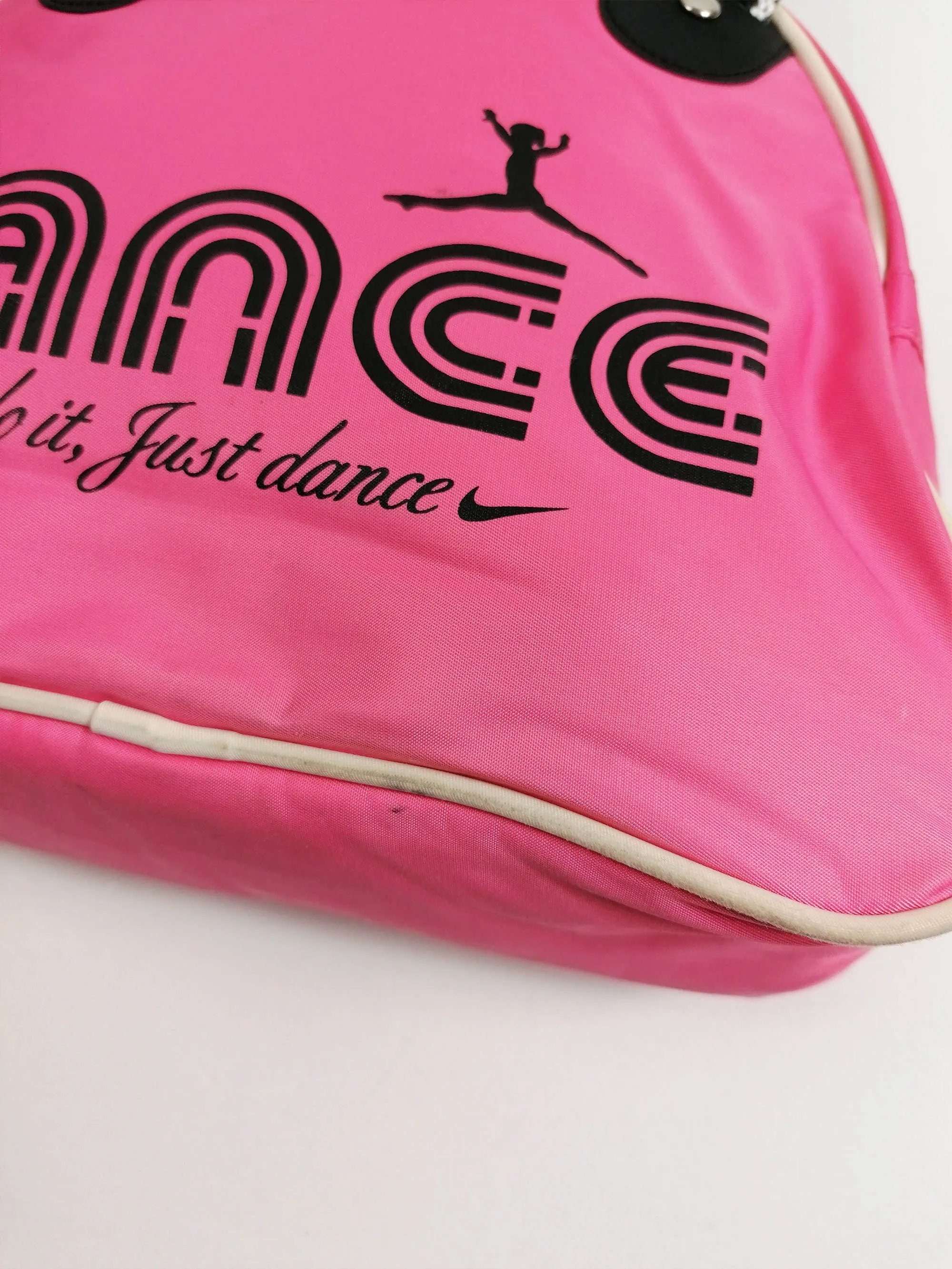 NIKE Vintage 90's Y2K Just Dance Small Pink Bag