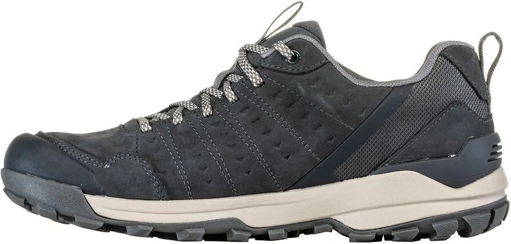 Oboz Men's Sypes Low Leather Waterproof Shoe - Lava Rock