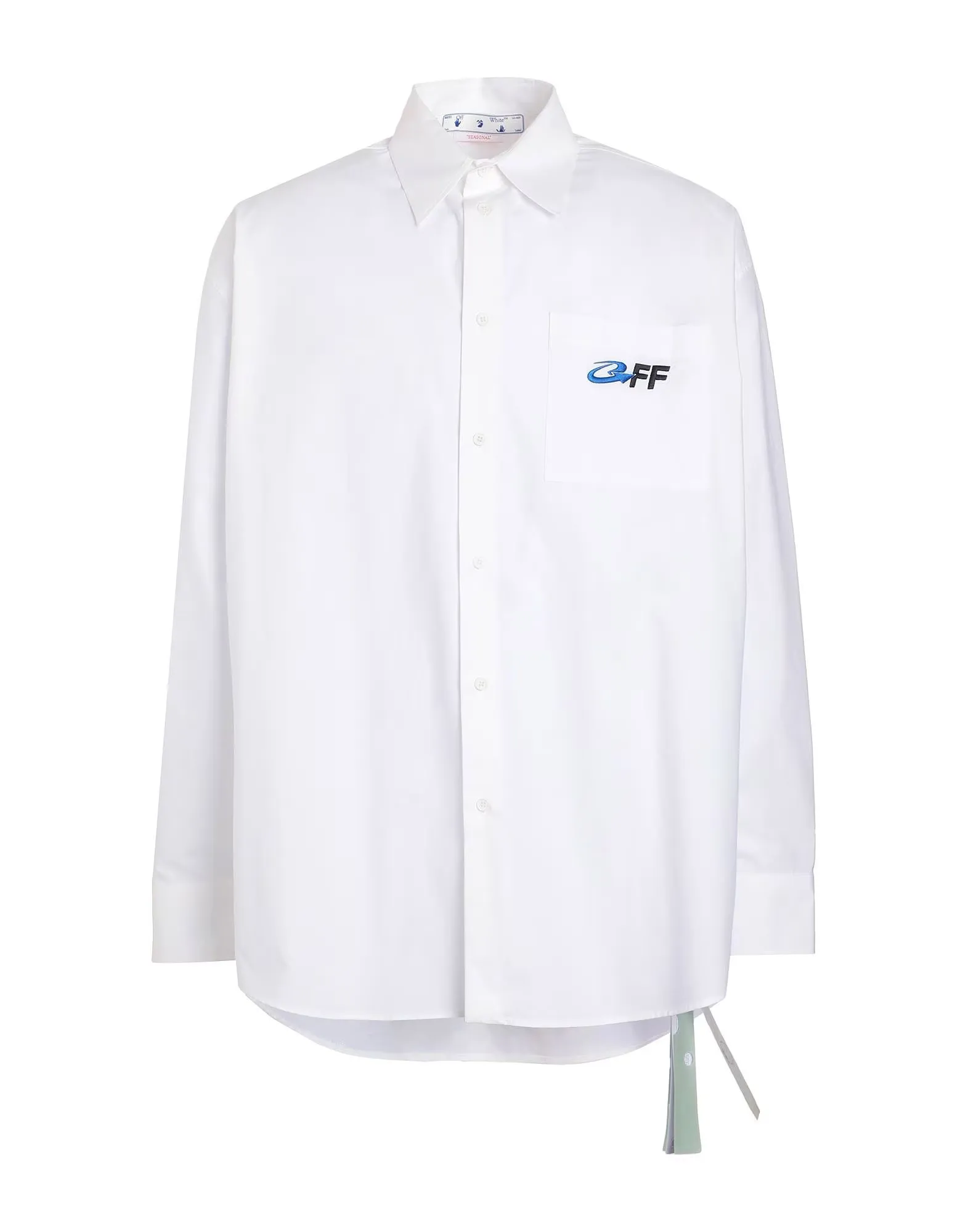 Off-White  |Street Style Long Sleeves Cotton Logo Shirts