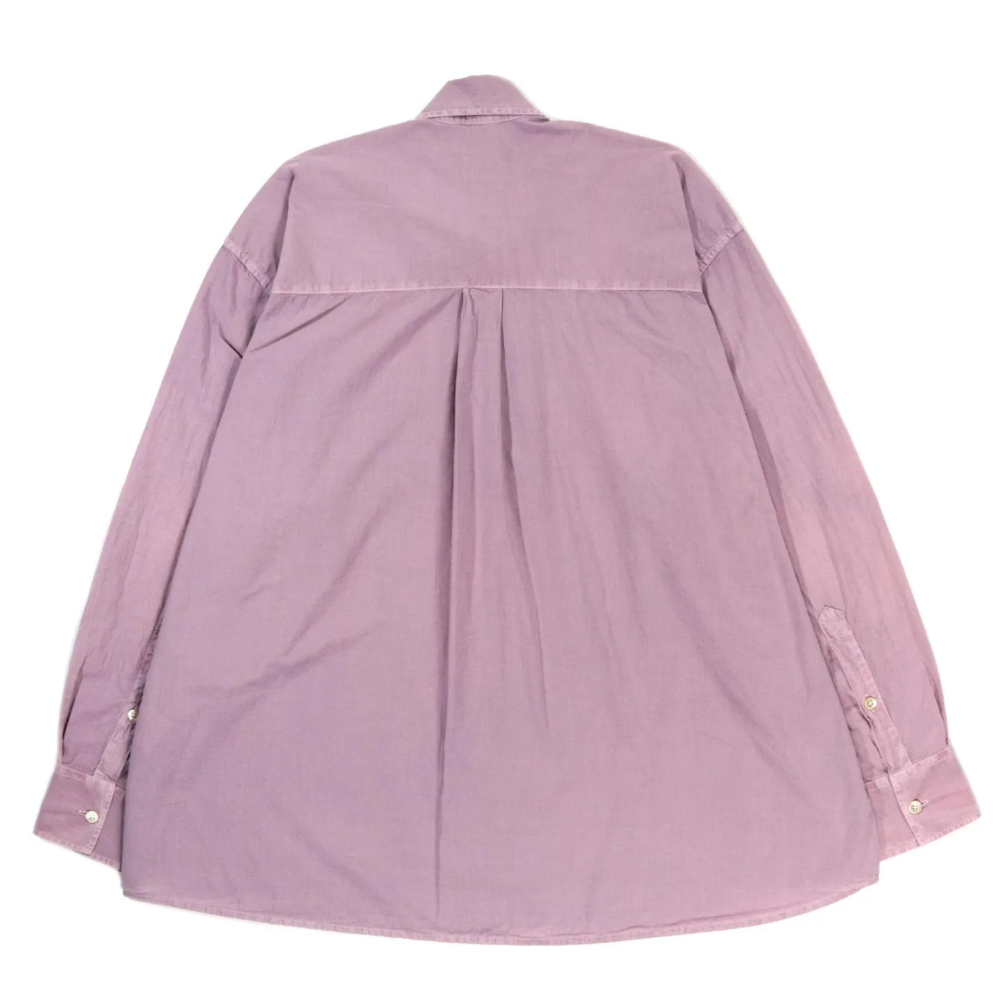 OUR LEGACY BORROWED BD SHIRT DUSTY LILAC COTTON VOILE