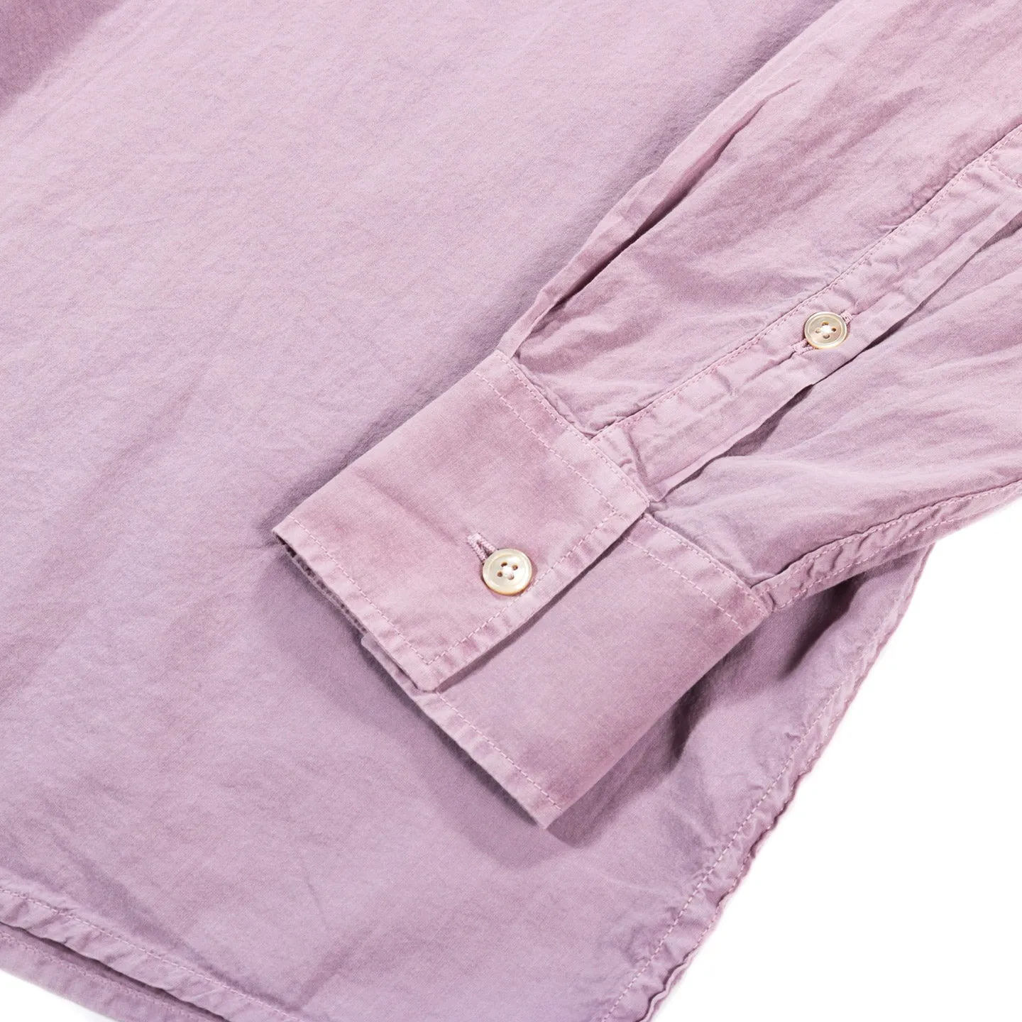 OUR LEGACY BORROWED BD SHIRT DUSTY LILAC COTTON VOILE