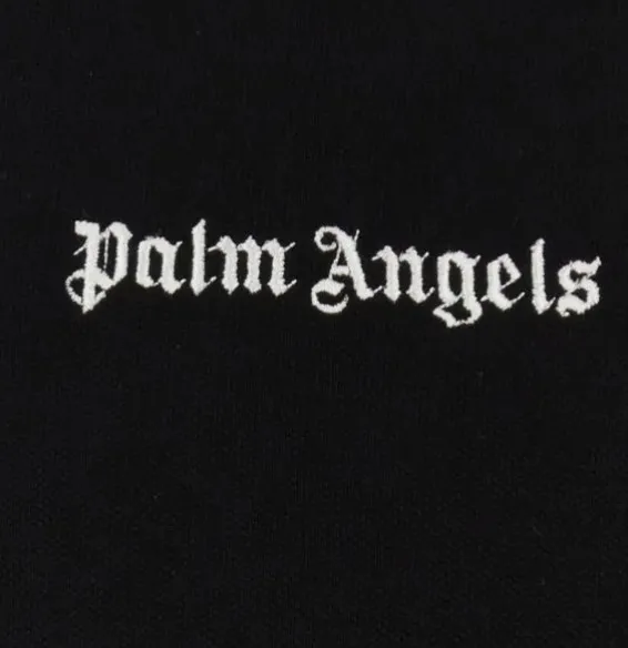 Palm Angels  |Pullovers Street Style Long Sleeves Plain Cotton Logo Polos