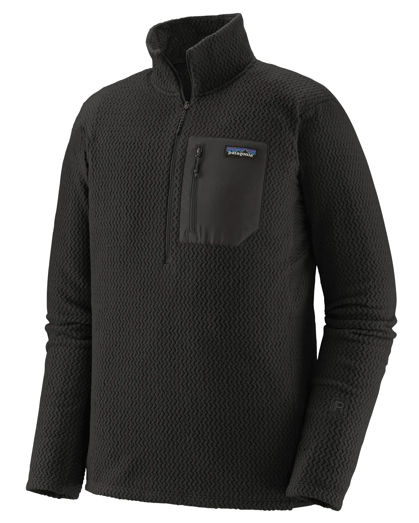 Patagonia R1 Air Zip-Neck - Black