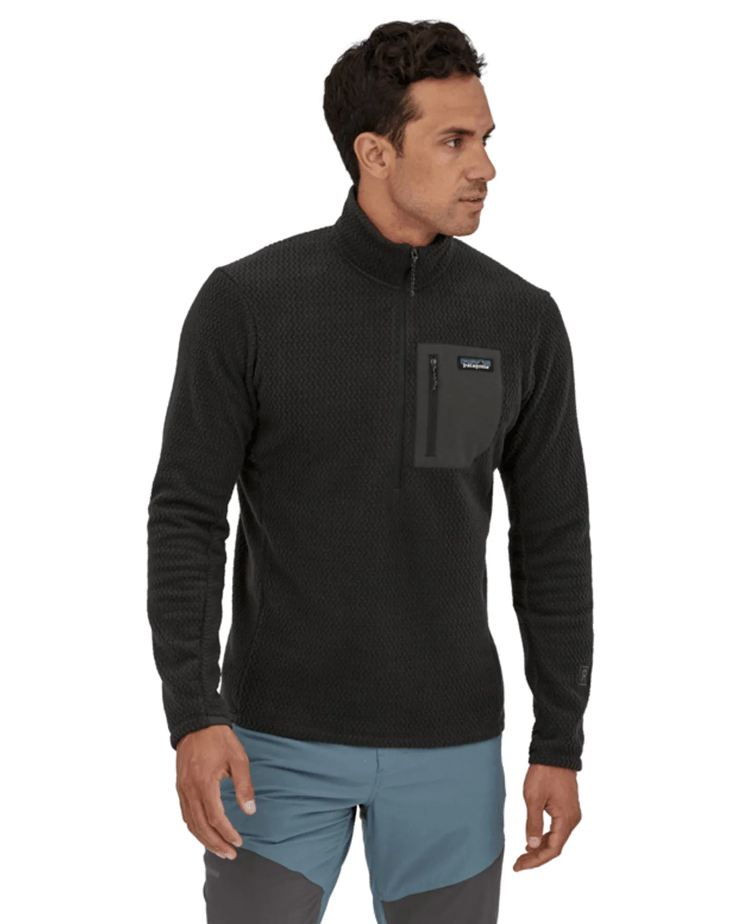 Patagonia R1 Air Zip-Neck - Black