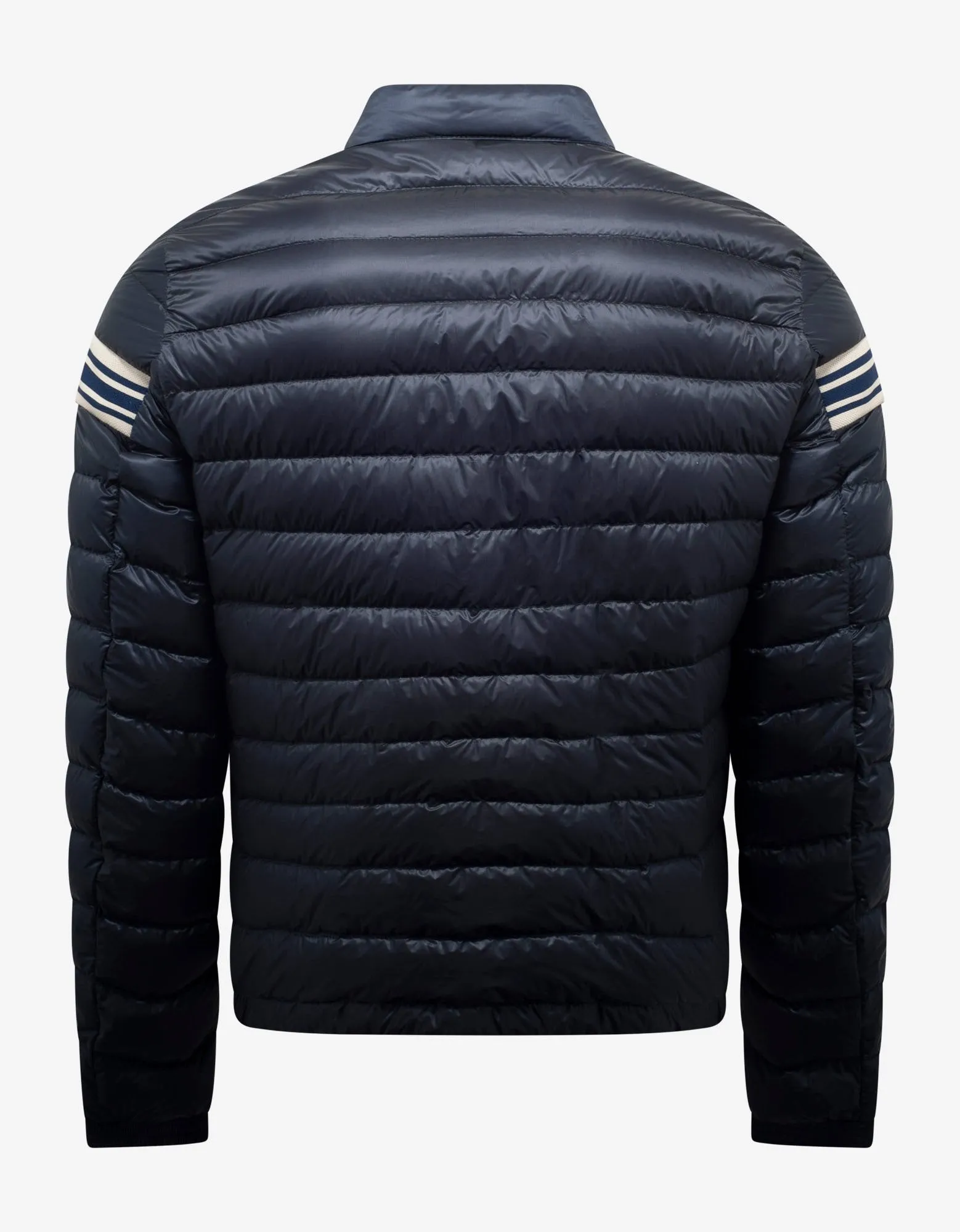 Renald Navy Blue Nylon Down Jacket