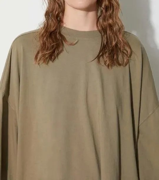 RICK OWENS  |Pullovers Unisex Street Style Plain Cotton Short Sleeves