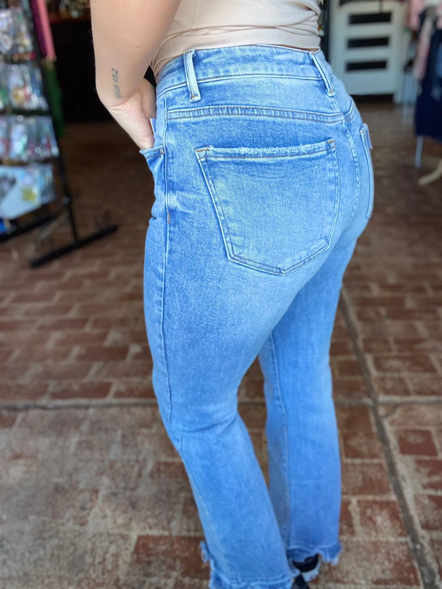 Risen Jeans High Rise Straight