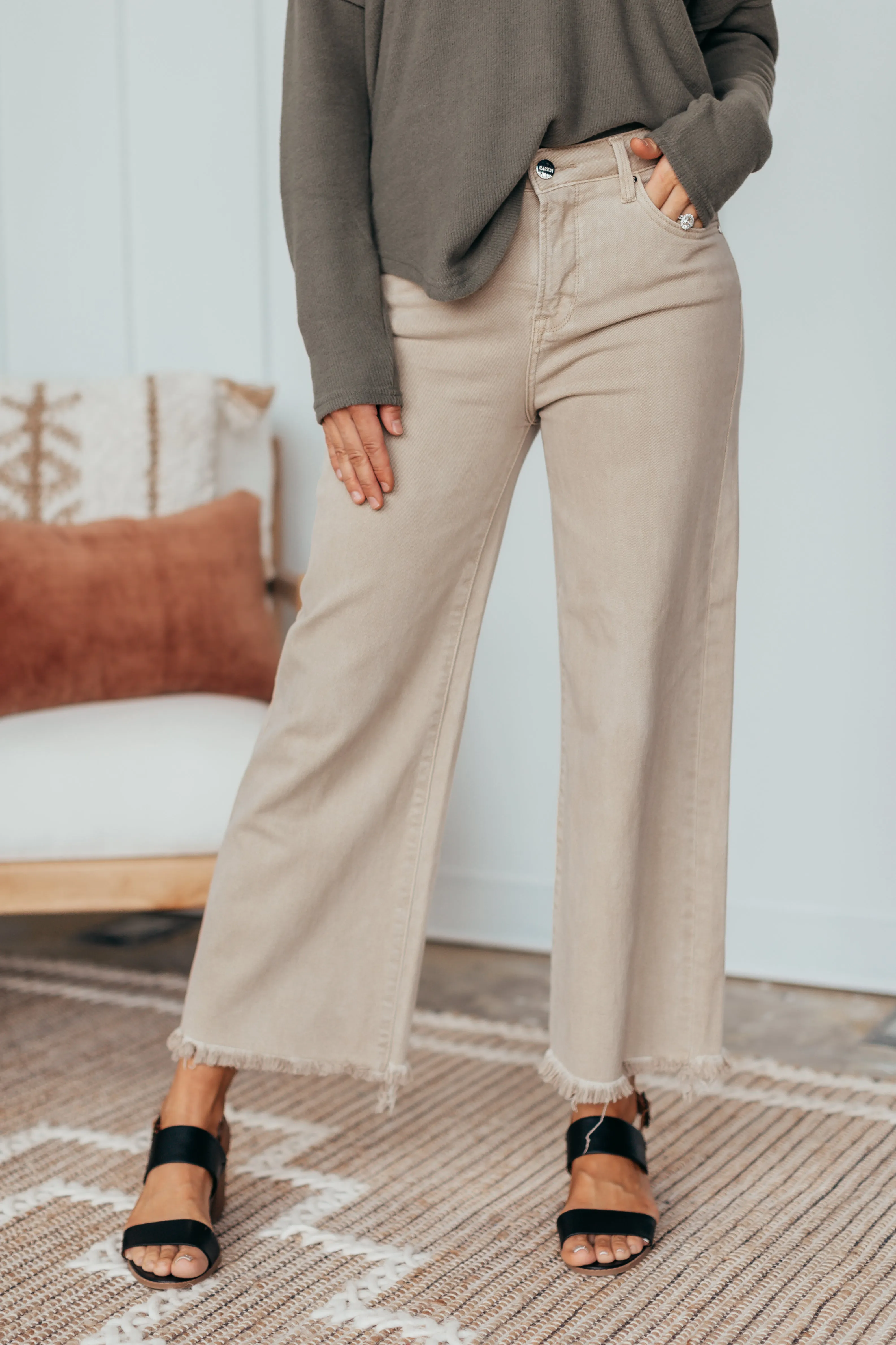 RISEN Wide Leg Pants