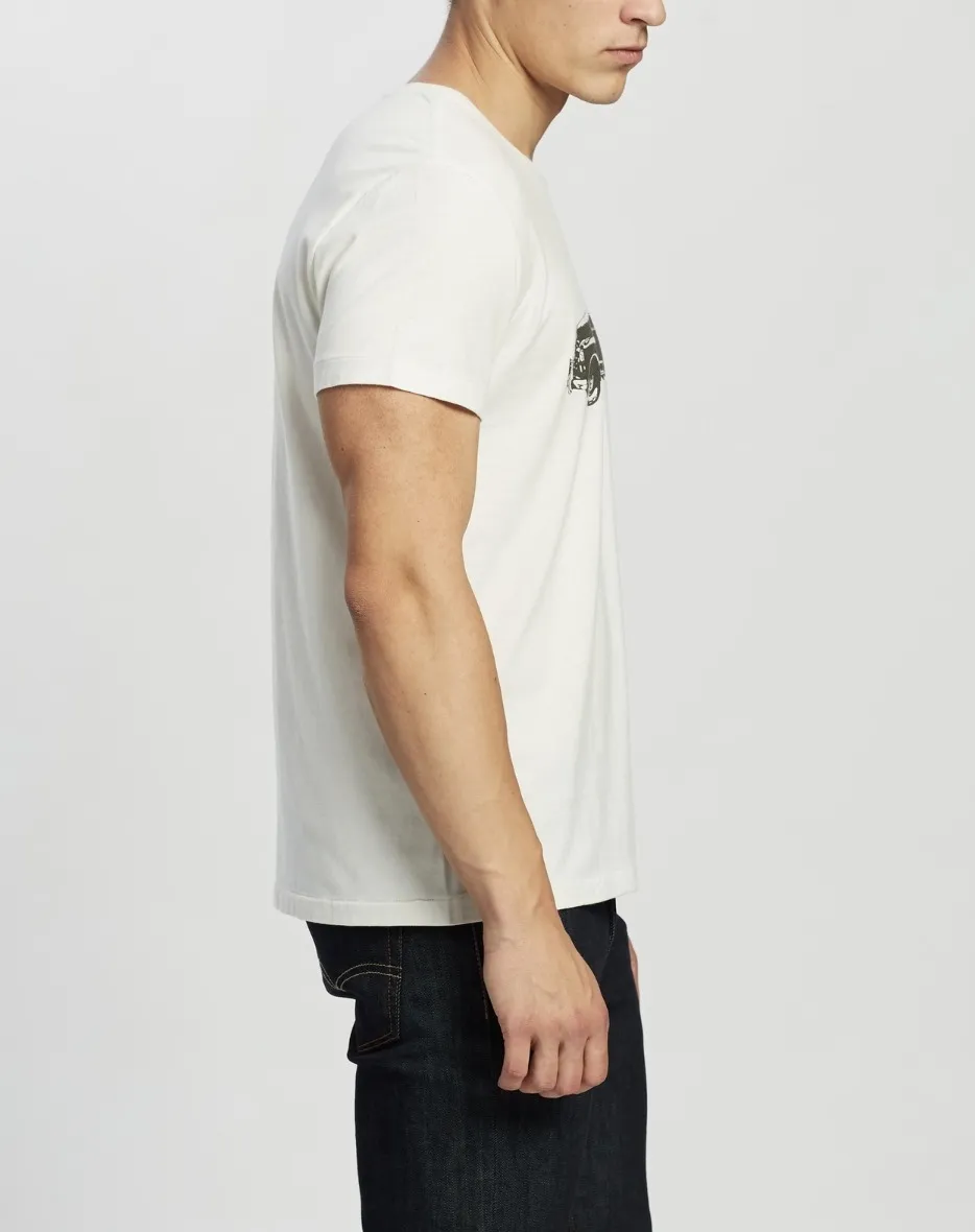 RRL  |Crew Neck Pullovers Street Style Plain Cotton Short Sleeves