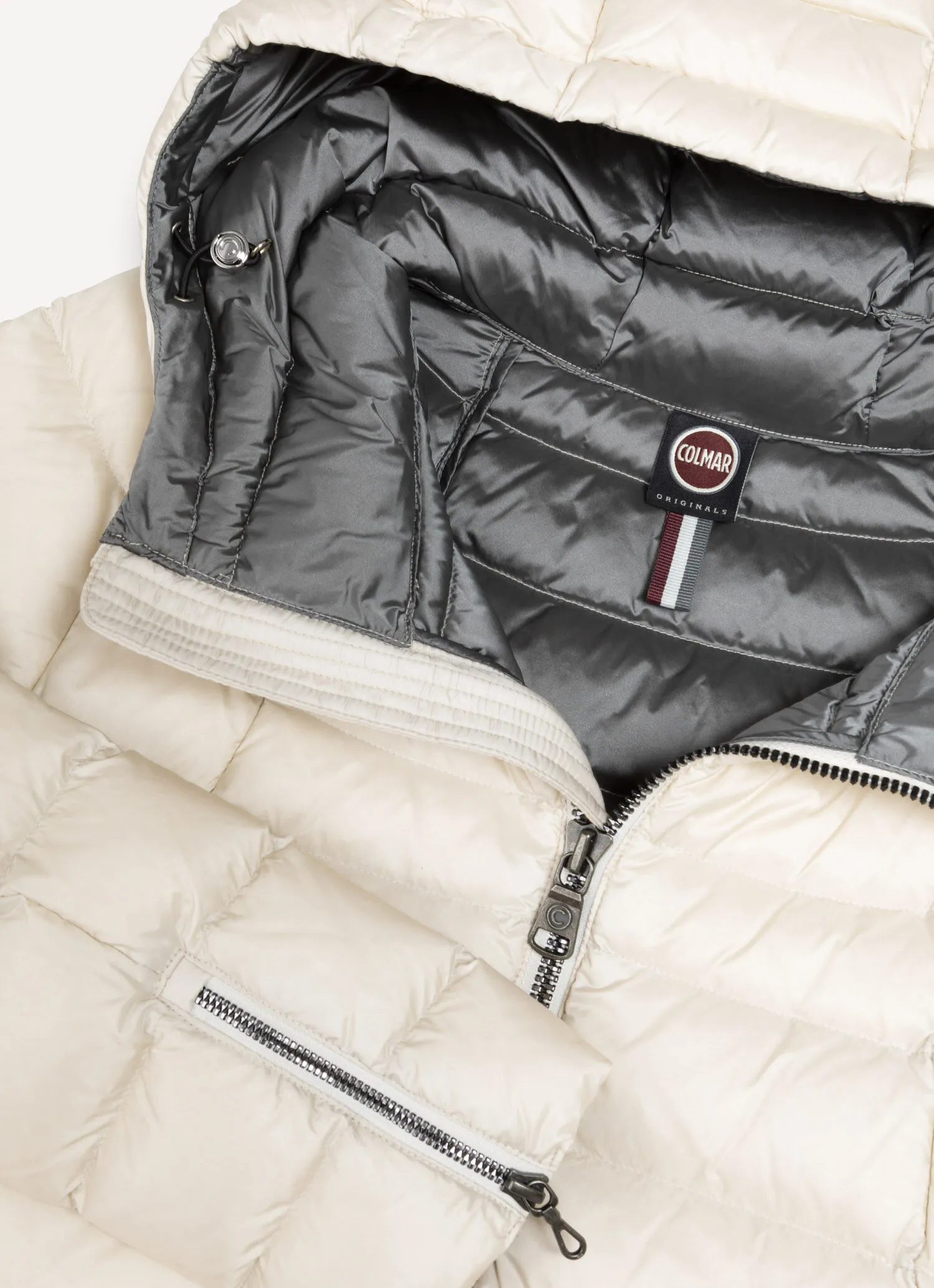 Slightly A-line down jacket-