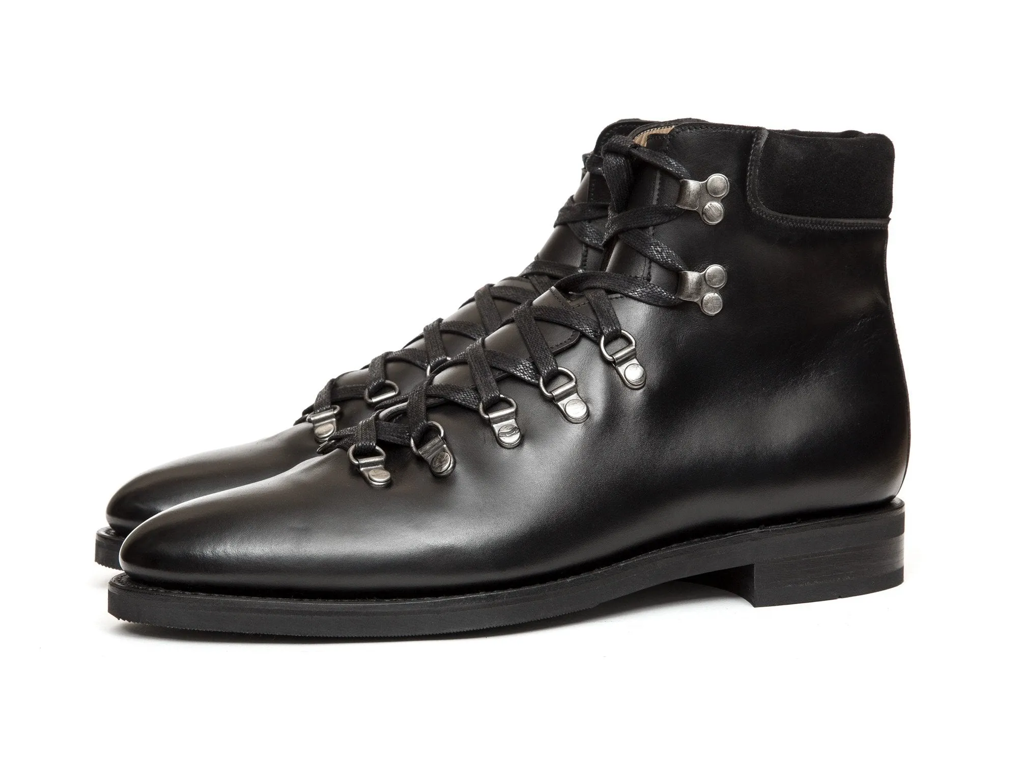 Snoqualmie - MTO - Black Calf - TMG Last - City Rubber Sole