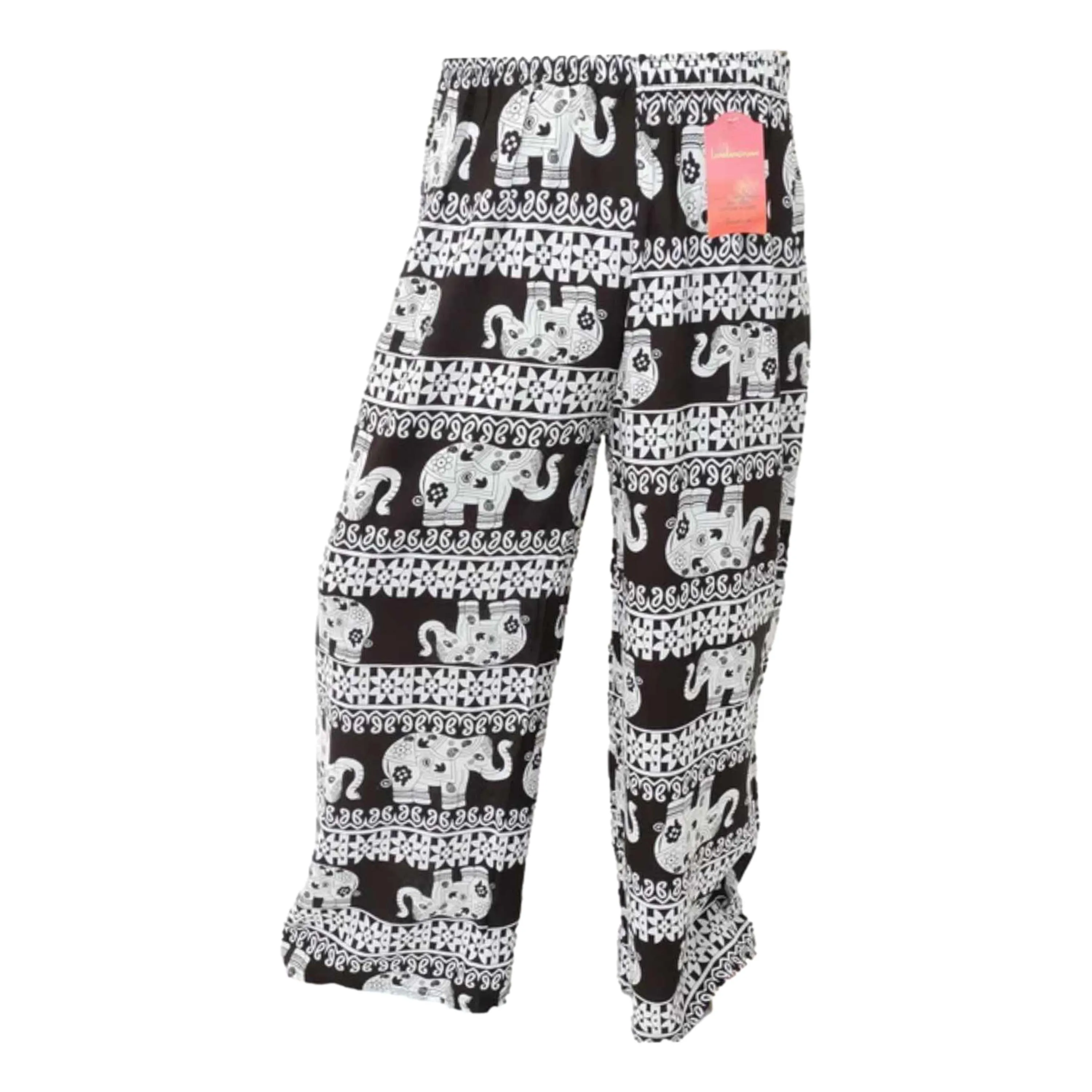 Straight Leg Elephant Pants