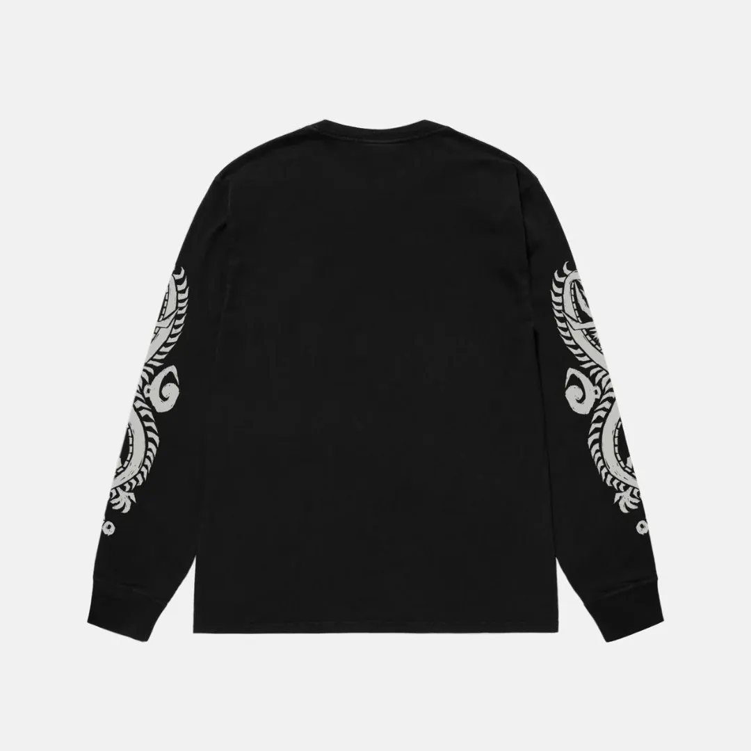 STUSSY  |Crew Neck Pullovers Long Sleeves Long Sleeve T-shirt Logo