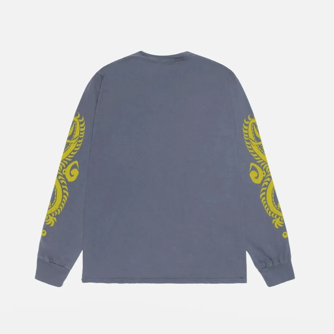 STUSSY  |Crew Neck Pullovers Long Sleeves Long Sleeve T-shirt Logo