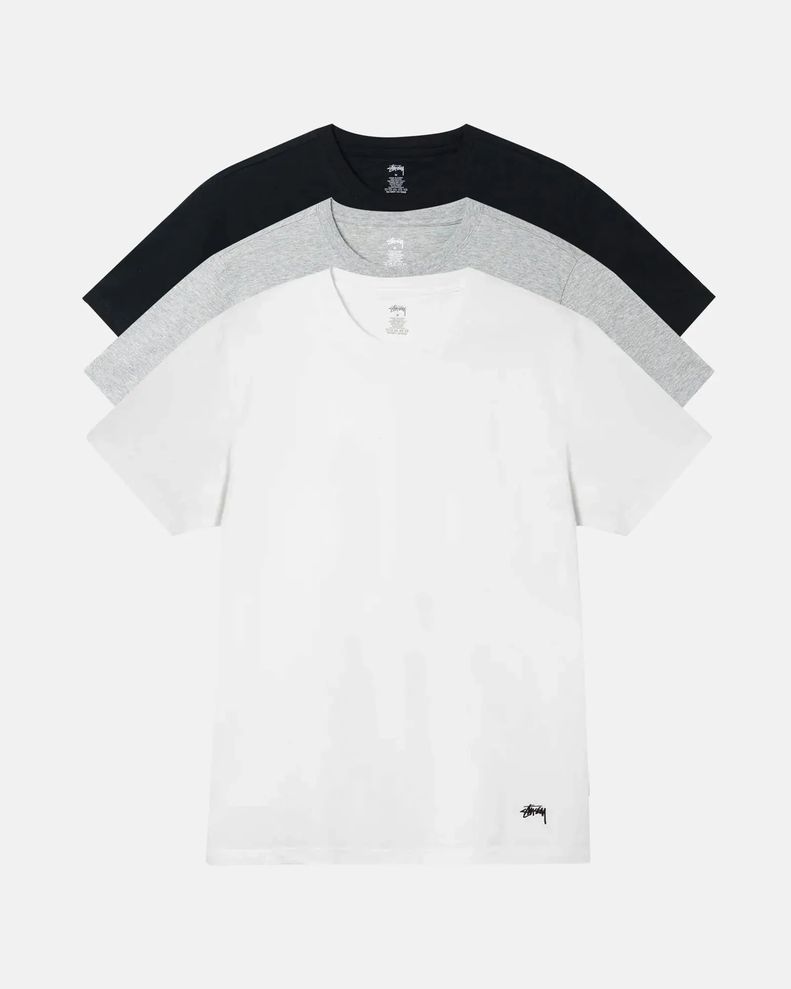 STUSSY  |Crew Neck Pullovers Unisex Street Style Cotton Short Sleeves