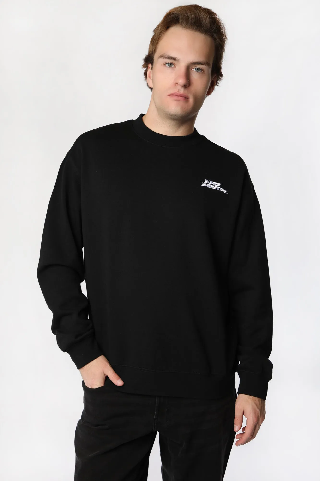 Sweatshirt Logo Brodé No Fear Homme