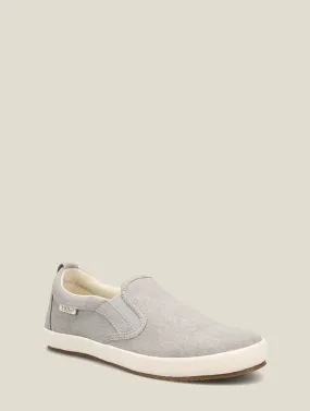 Taos Dandy Sneaker in Grey Wash Canvas