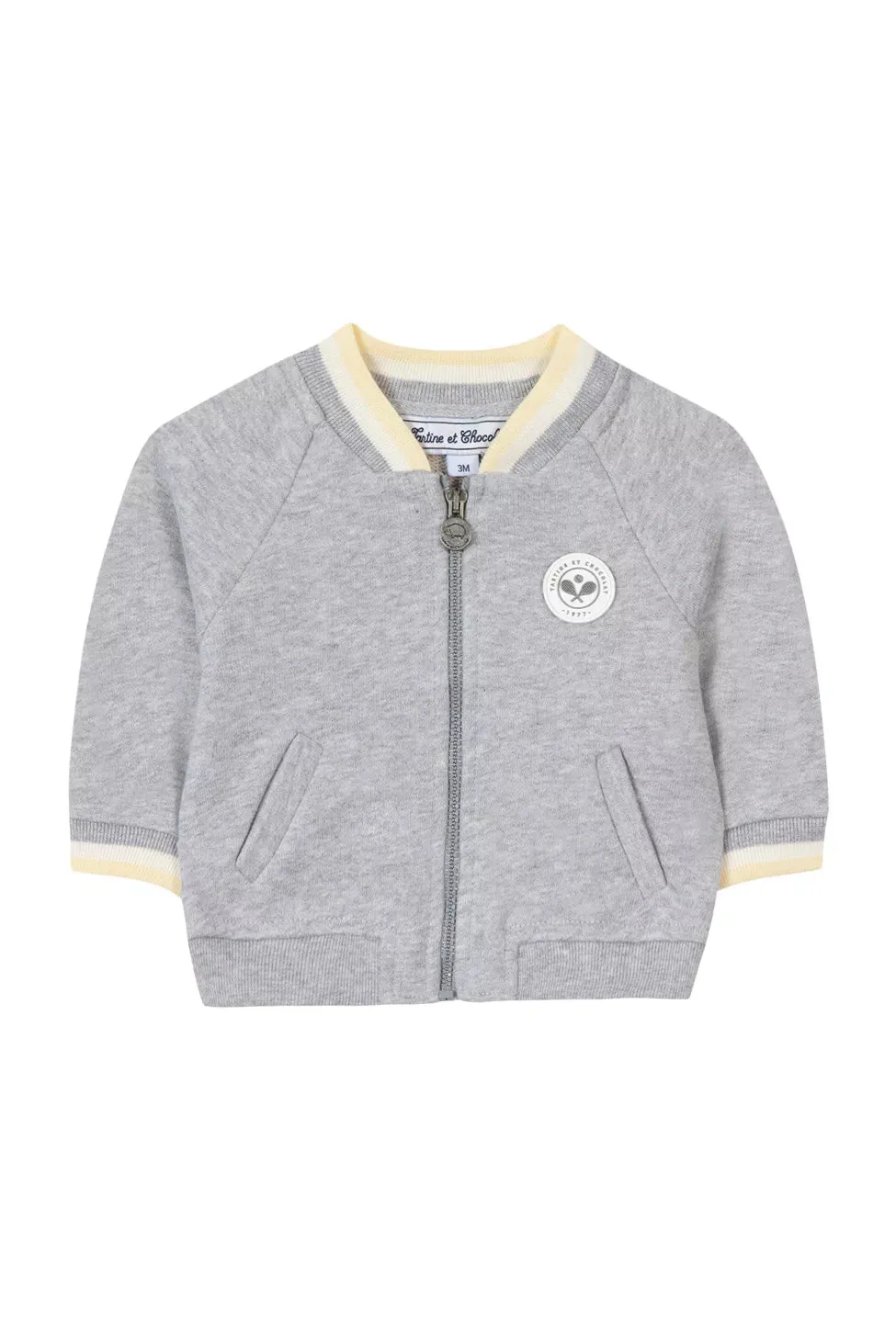 Tartine Boys Chine Grey Cardigan