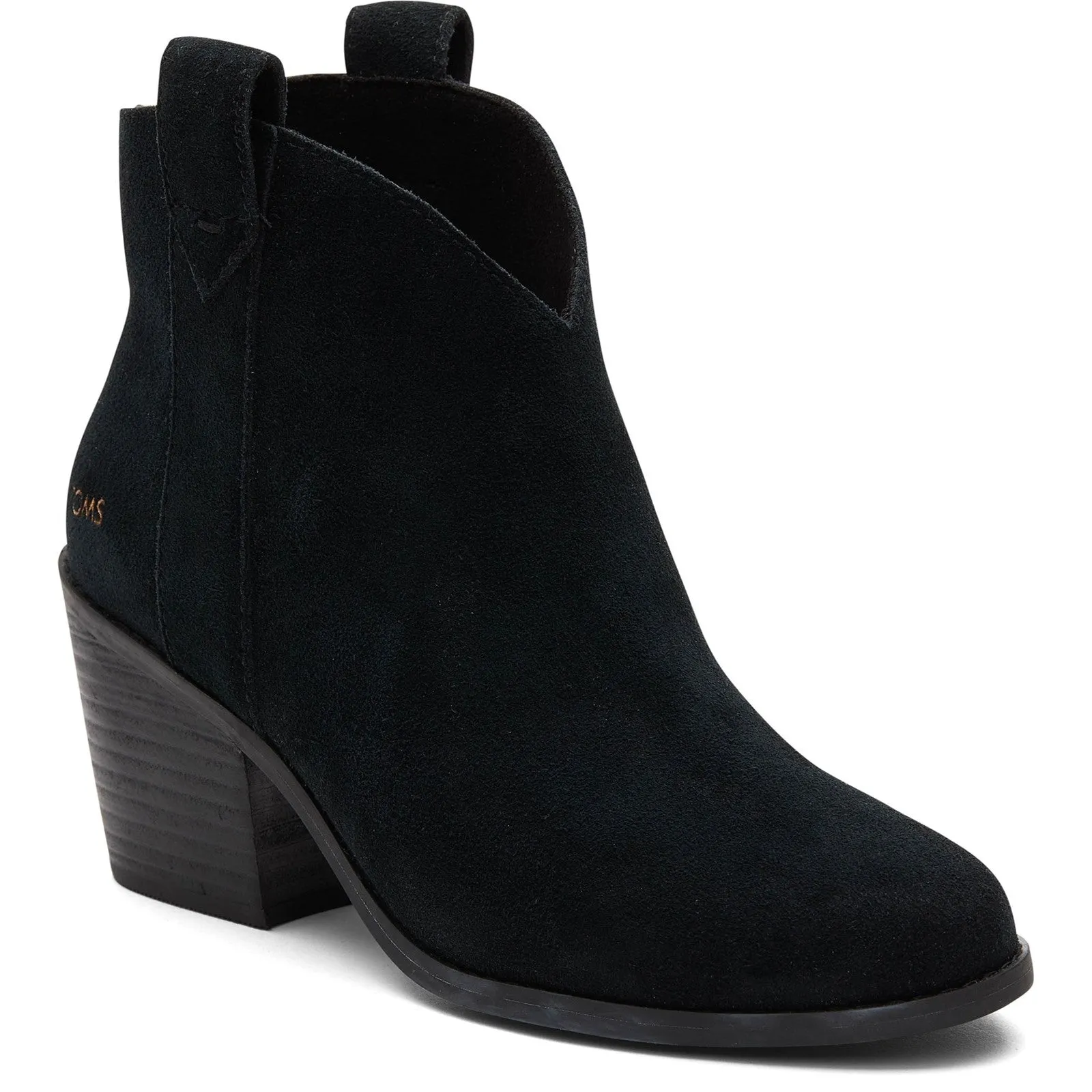 TOMS Constance Womens Leather Ankle Boot