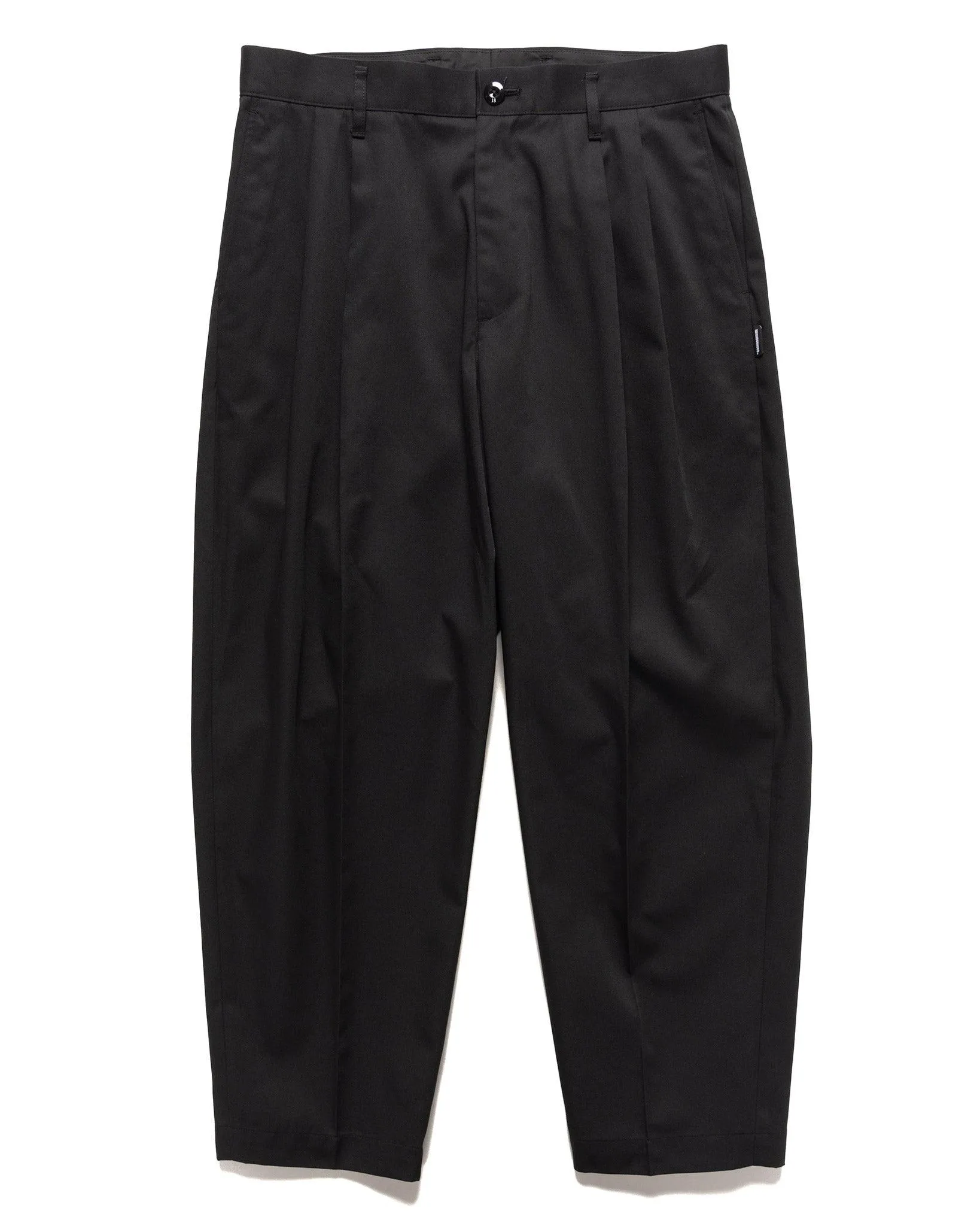 Two Tuck Pants Black