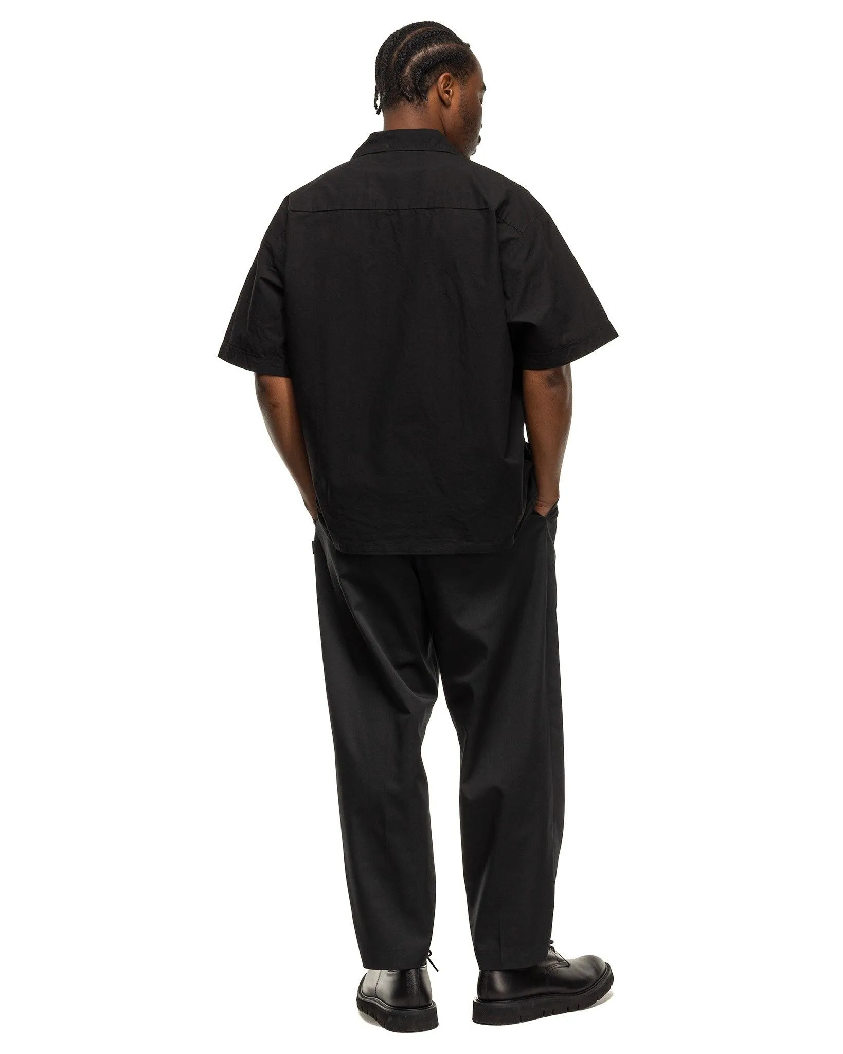 Two Tuck Pants Black