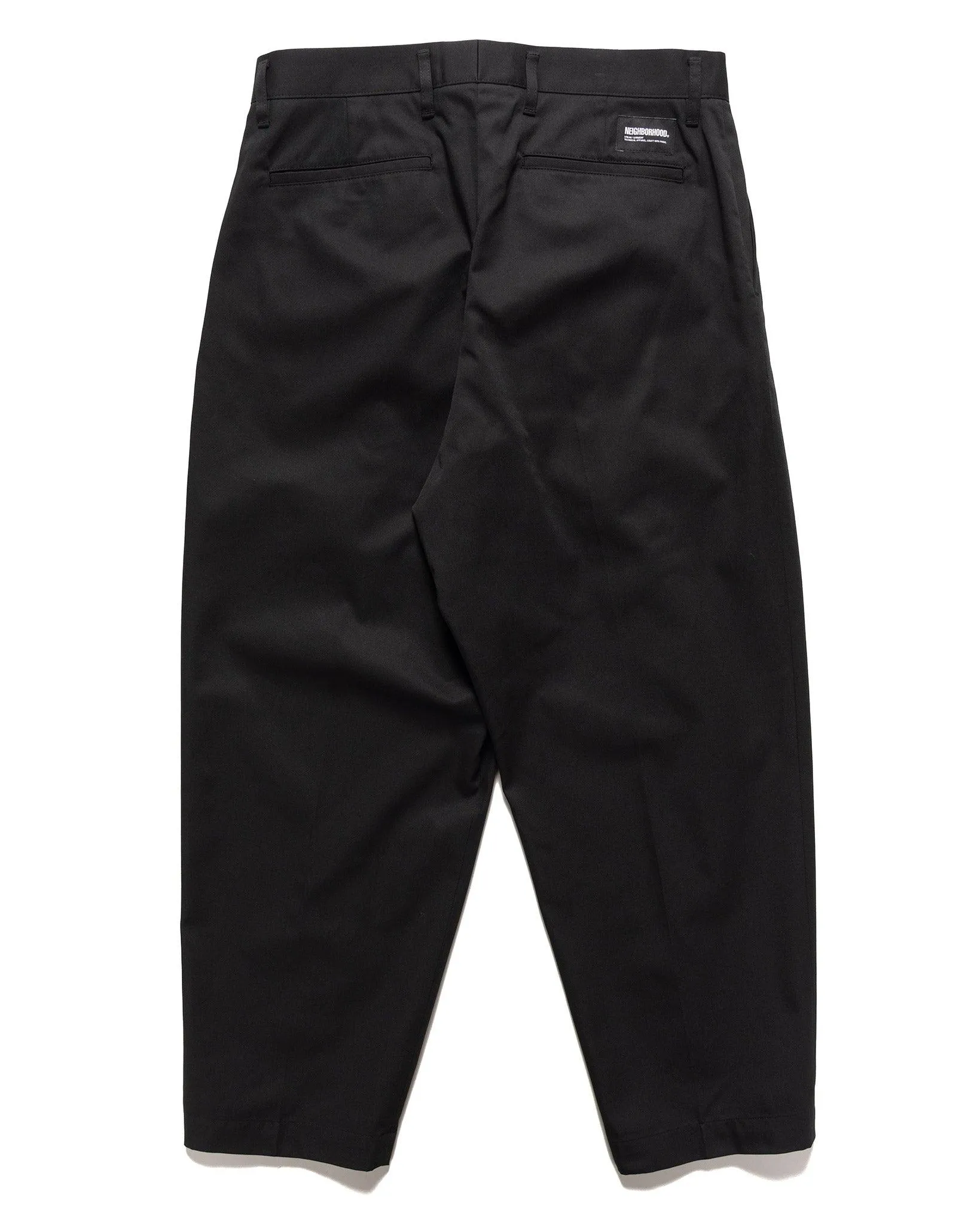 Two Tuck Pants Black