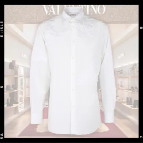 VALENTINO  |Long Sleeves Cotton Luxury Shirts