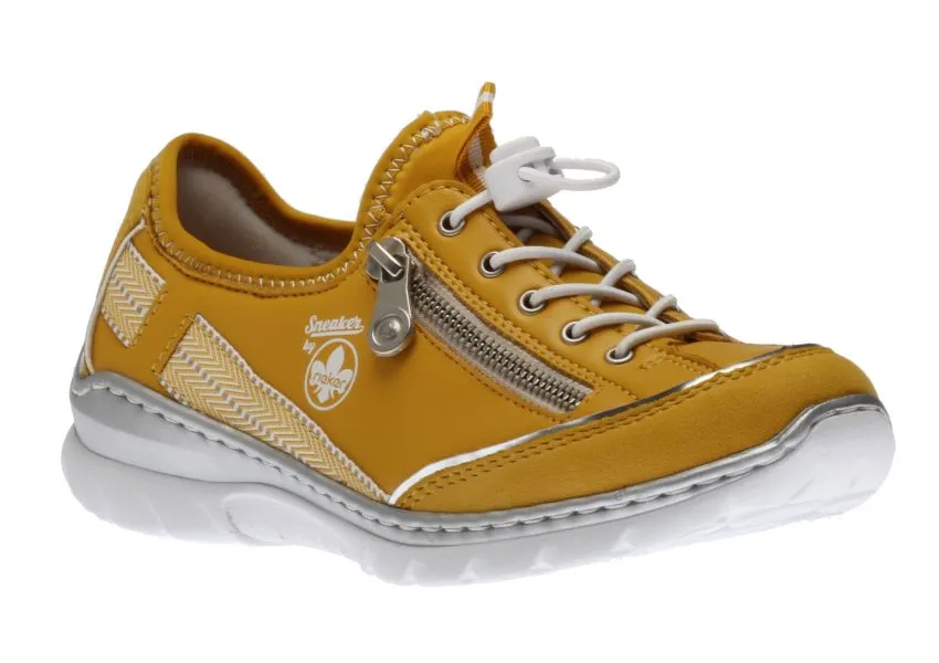 Valletta Canary Yellow Slip-On Bungee Sneaker