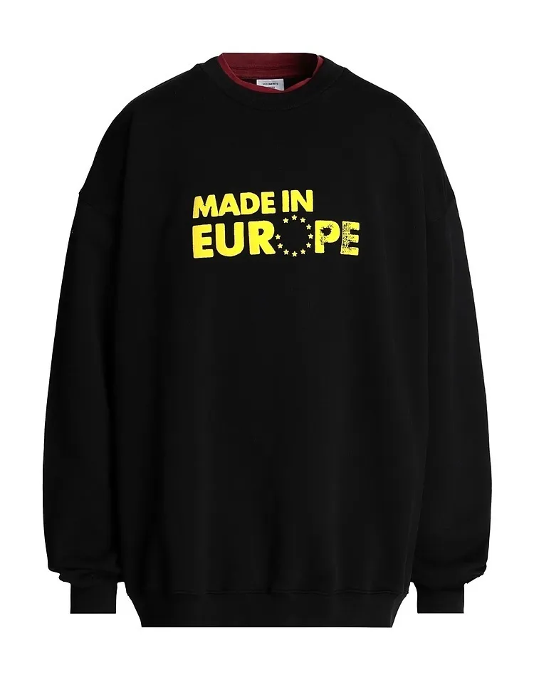 VETEMENTS  |Street Style Long Sleeves Sweatshirts