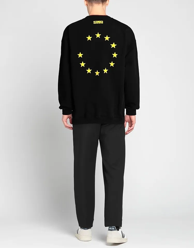 VETEMENTS  |Street Style Long Sleeves Sweatshirts