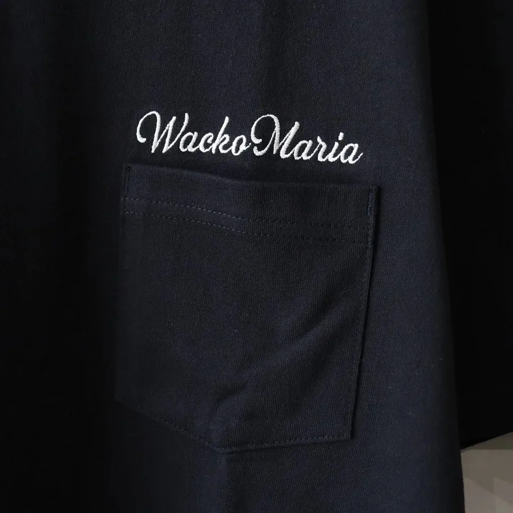 WACKO MARIA  |Crew Neck Pullovers Unisex Street Style Cotton Short Sleeves