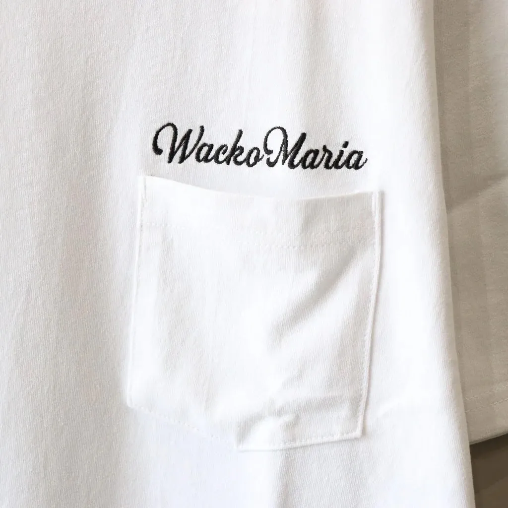 WACKO MARIA  |Crew Neck Pullovers Unisex Street Style Cotton Short Sleeves