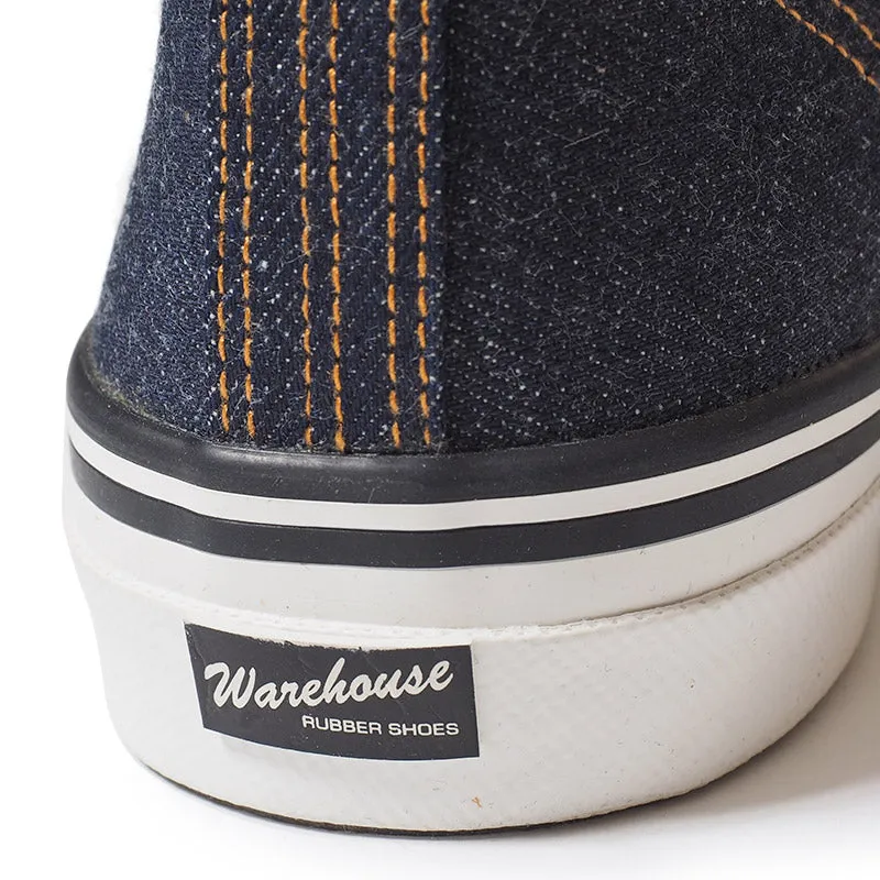 Warehouse 3200 Denim Sneaker - Denim/Beige