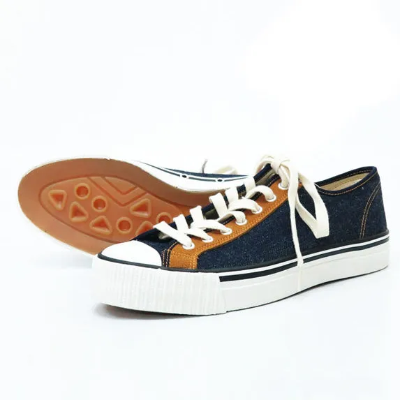 Warehouse 3200 Denim Sneaker - Denim/Beige