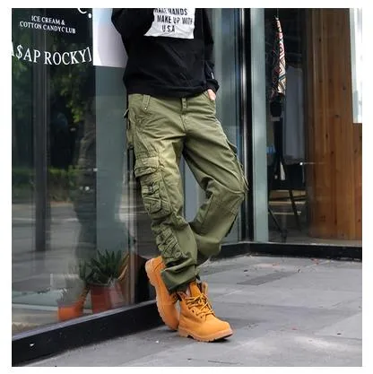 Women's Multi Pocket Military Tactical Casual Streetwear Cargo Pants