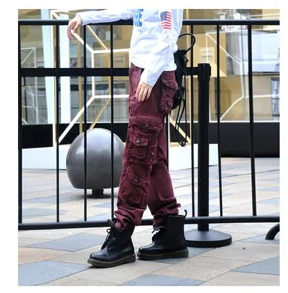 Women's Multi Pocket Military Tactical Casual Streetwear Cargo Pants