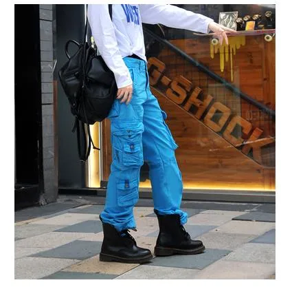 Women's Multi Pocket Military Tactical Casual Streetwear Cargo Pants