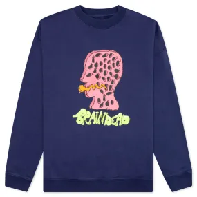 Worm Hole Crewneck - Slate