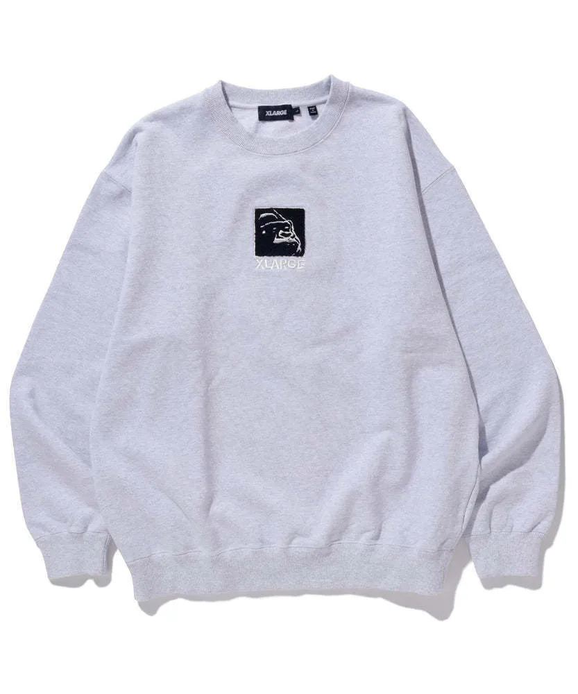 X-Large  |Pullovers Unisex Street Style Long Sleeves Plain Cotton Logo