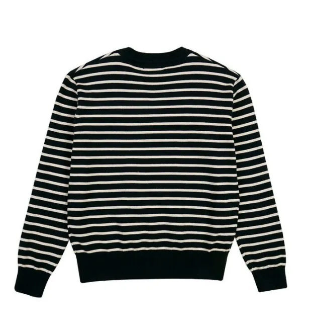 YUPPE  |Stripes Unisex Long Sleeves Cardigans