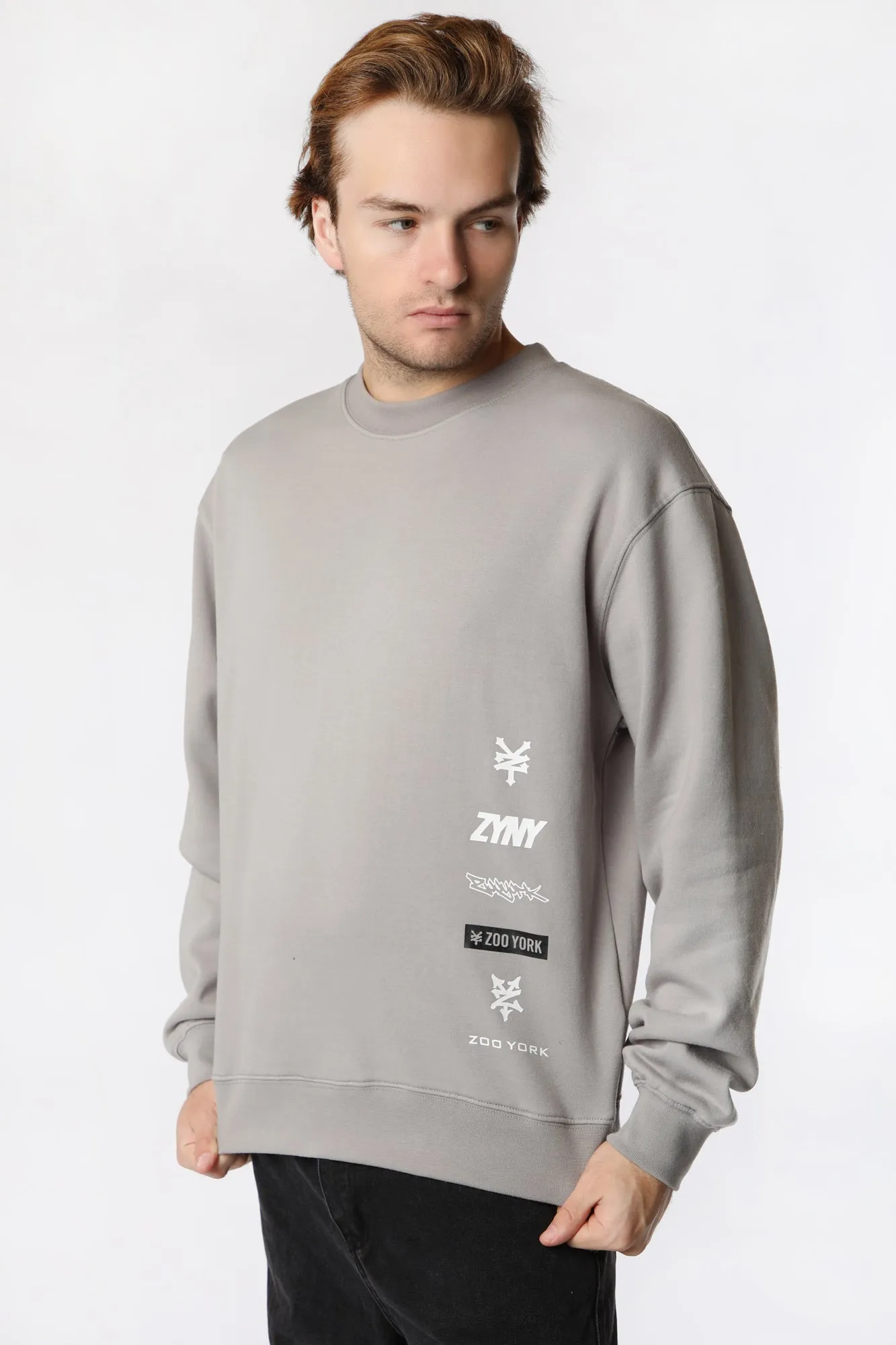 Zoo York Mens Multi Logo Sweatshirt